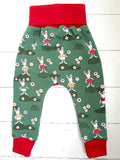 Snuggle Trousers - Extra High Waistband - Jersey - Kinder Feet - 2