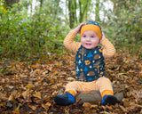 Woodland Top / Matching Woodland Tops for Dungarees or Trousers - Kinder Feet - 3