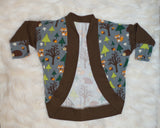 Woodland Cardigan - Available in blue and grey - Kinder Feet - 2