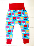 Snuggle Trousers - Extra High Waistband - Jersey - Kinder Feet - 3