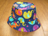 Reversible Sun Hats for Boys and Girls - Kinder Feet - 4