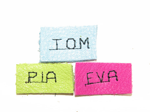 Name Embroidery - Kinder Feet