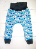 Snuggle Trousers - Extra High Waistband - Jersey - Kinder Feet - 2