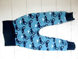 Snuggle Trousers - Extra High Waistband - Jersey - Kinder Feet - 8