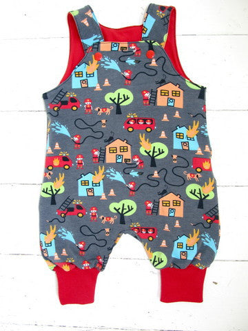 Snuggle Dungarees - Jersey Fabric - Kinder Feet - 1