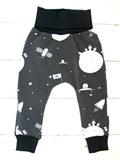 Snuggle Trousers - Extra High Waistband - Jersey