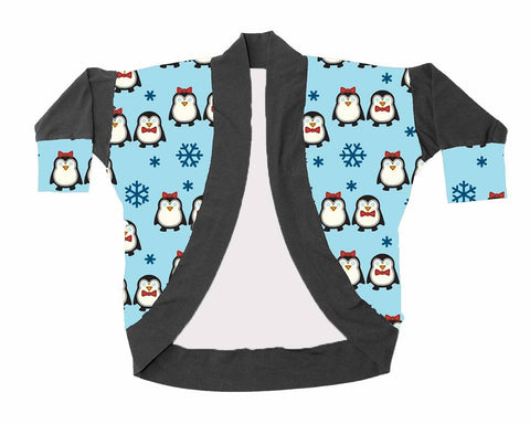 Penguin Cardigan - Kinder Feet - 1