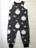 Snuggle Dungarees - Jersey Fabric